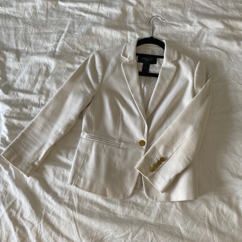 White Blazer